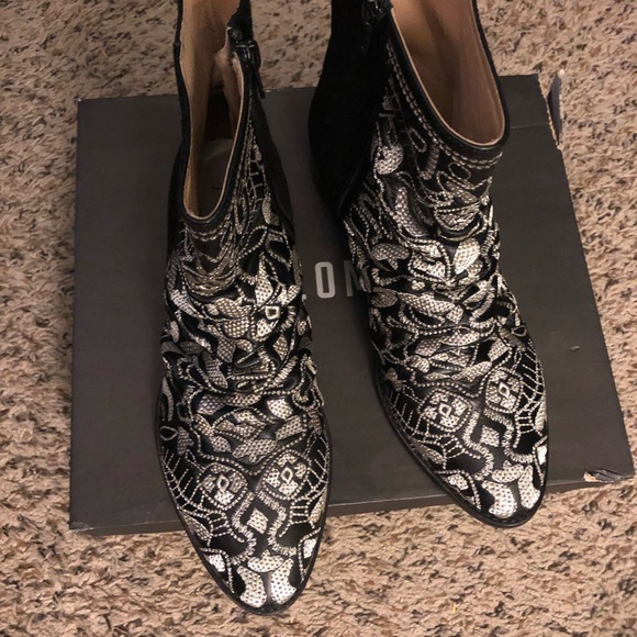 Plomo Black Designer Boots - Picture 3 of 6